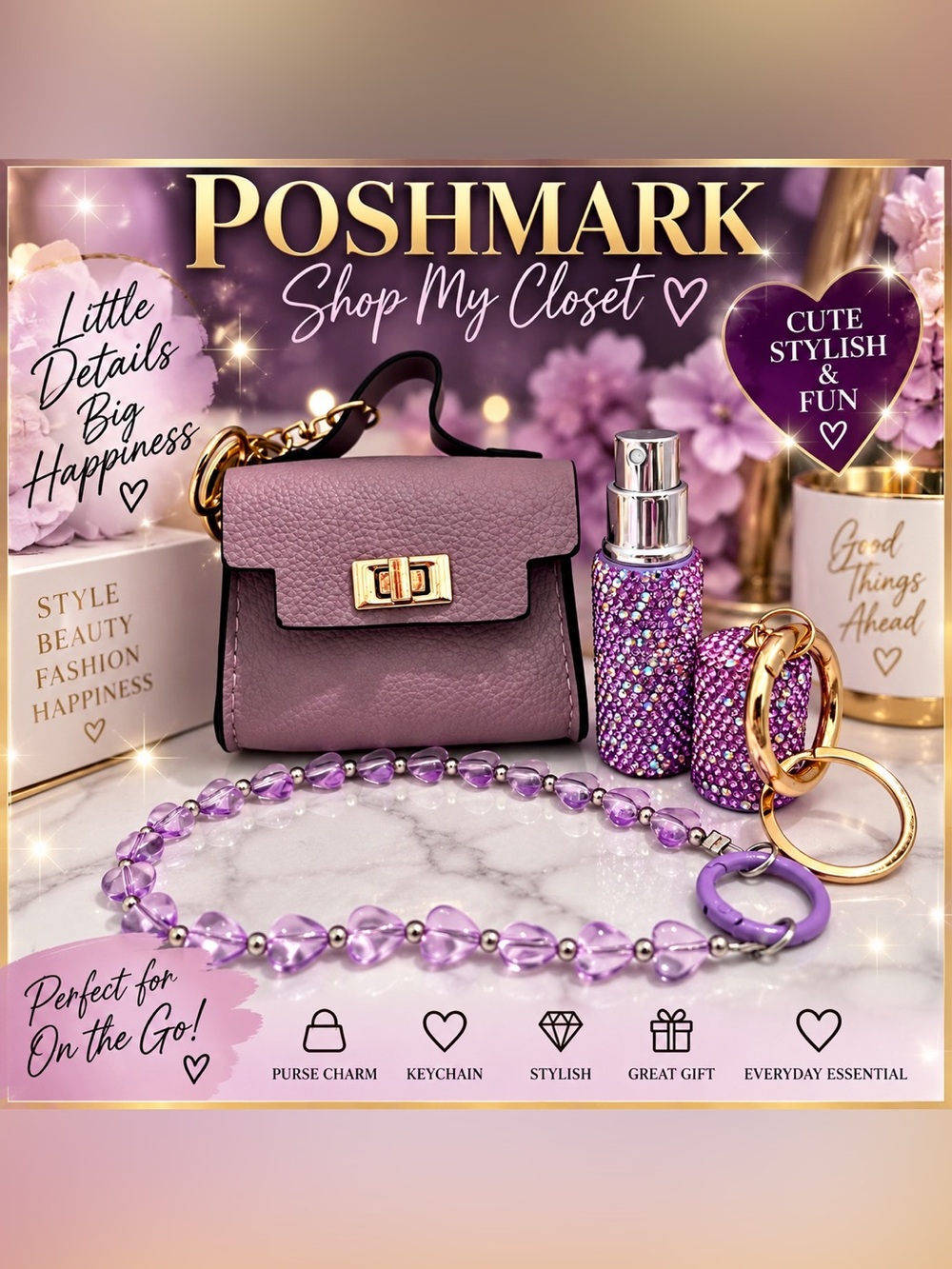 Keychain set 💜 🛍️